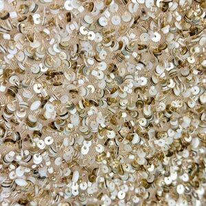 Parker gold sequin and bead top